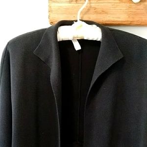 Eileen Fisher silk 80% organic cotton 20% cardigan.